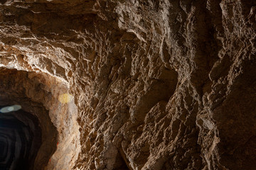 Old Burro Schmidt tunnel (gold mine).