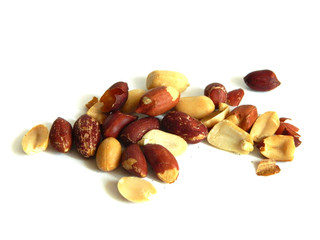 nut isolated on white background