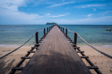 Obraz premium pier on the sea