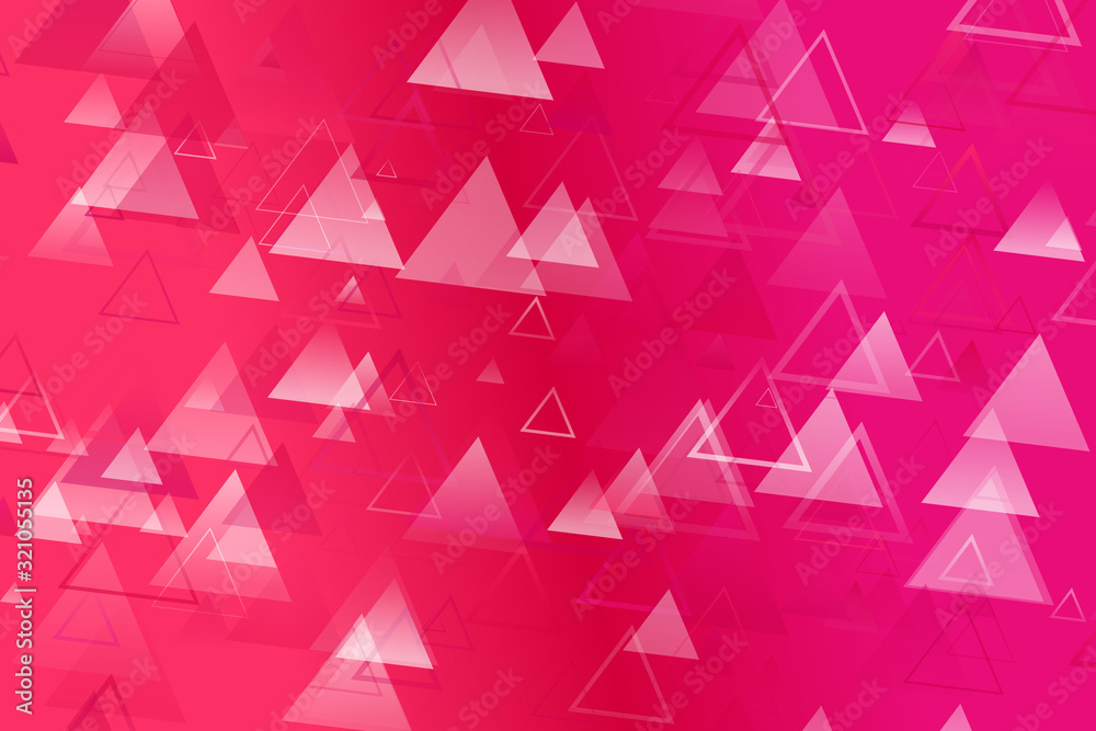 Poster gradient geometrical random triangle landing page background - abstract geometric chaotic vector gra