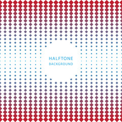 Abstract halftone background