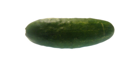 cucumber isolated on white background