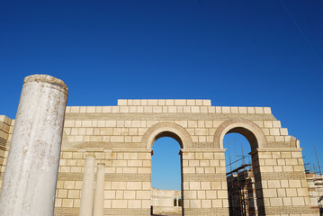 Obraz premium The First Bulgarian Kingdom, the capital Pliska