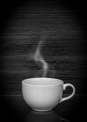 Obraz na płótnie Canvas Coffee bean menu background. Used to select the coffee shop menu. Menu coffee copy space. 