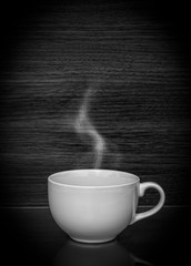 Coffee bean menu background. Used to select the coffee shop menu. Menu coffee copy space. 