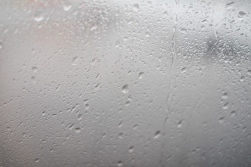 rain drops on window