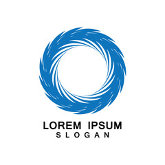 Tornado, vortex, hurricane logo design elements