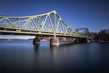 Fototapeta na wymiar Glienicker Brücke Potsdam Berlin