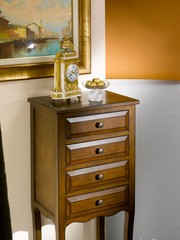 Chest of drawers. Old-fashion style