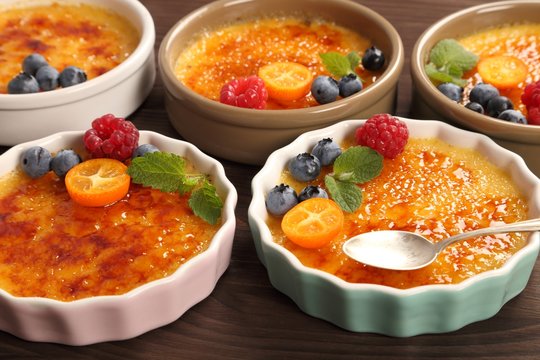 Creme brulee.