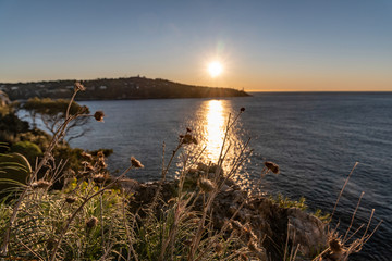 Lever de soleil sur le Cap Ferrat