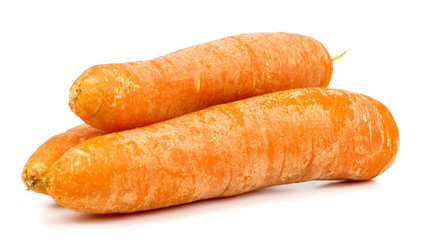 carrot on a white background