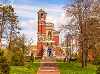 Ancient chapel-tomb of Svyatopolk-Mirsky in Belarus
