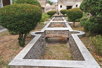 pompei gli scavi vasca allevamento pesci