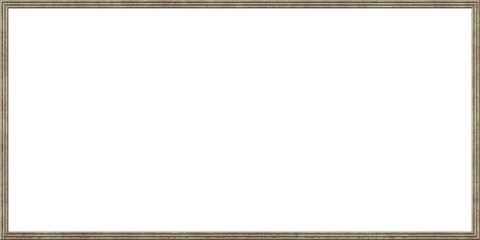 Empty photo frame with artistic design