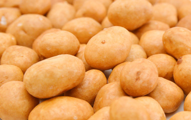 peanut on  background