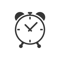 Alarm Clock Icon Vector Illustration