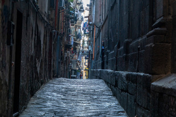 naples old town street