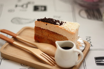 cup of coffee and cake