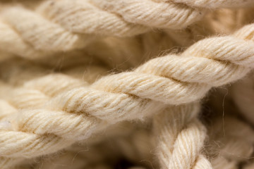Rope closeup macro. Khaos