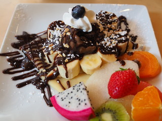 チョコレートクレープ