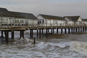 Stormy Day At The Pier