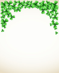 Saint Patrick's Day frame background