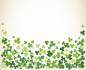 Fototapeta premium Saint Patrick's Day frame background