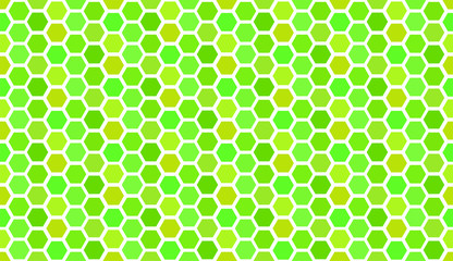 Mosaic pattern of hexagons, seamless