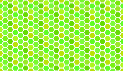 Mosaic pattern of hexagons, seamless