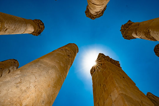 Jerash, antique city near Amman