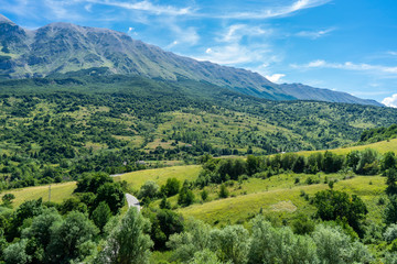 Fototapeta premium italy, Abruzzo, Roccacaramanico