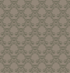 Seamless floral  pattern. fabric texture, background floral wallpaper  vector