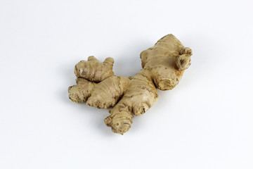 ginger root isolated on a white background