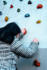 Escalando por las piedras