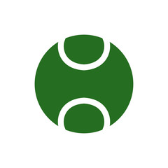 tennis ball icon design vector template EPS 10