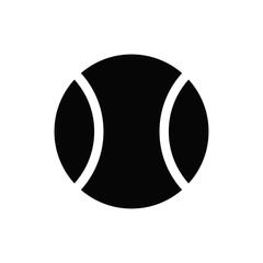 tennis ball icon design vector template EPS 10