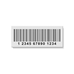 Barcode label sticker