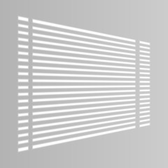 Realistic window light and shadow