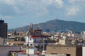 view of city rooftops