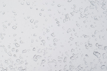 Water drops on the glass. texture with water drops.
