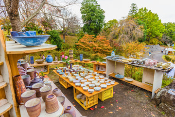 秋の益子陶器市