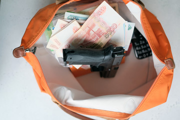 Traffickers international crime. Illegal crossing of the state border. Smuggling for money