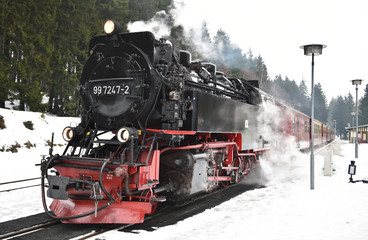 Harzer Schmalspurbahn in Schierke