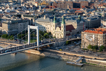 Budapest, Hungary cityscape and urban skyline