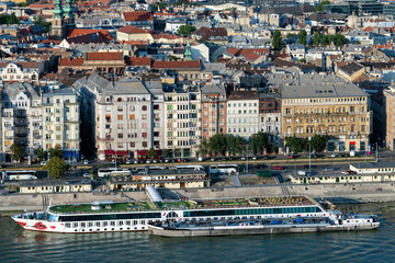 Budapest, Hungary cityscape and urban skyline
