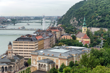 Budapest, Hungary cityscape and urban skyline