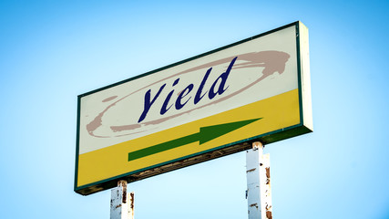 Street Sign to Yield