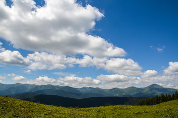 Chornohora mountains - is the highest mountain range in Western Ukraine in the Eastern Beskids and the Ukrainian Carpathians group