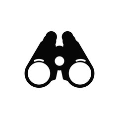 binocular icon design vector logo template EPS 10